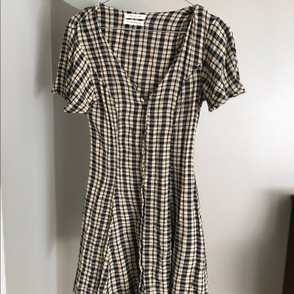 URBAN OUTFITTERS PLAID DRESS
